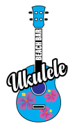 Ukulele Beach Bar - Rarotonga logo design